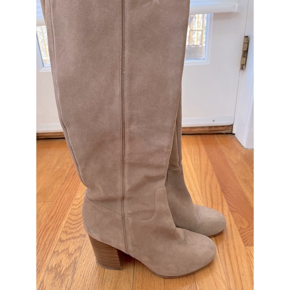 Via Spiga ‘Beckett’ Tall Boot Size 10M Antelope Suede - Picture 6 of 6